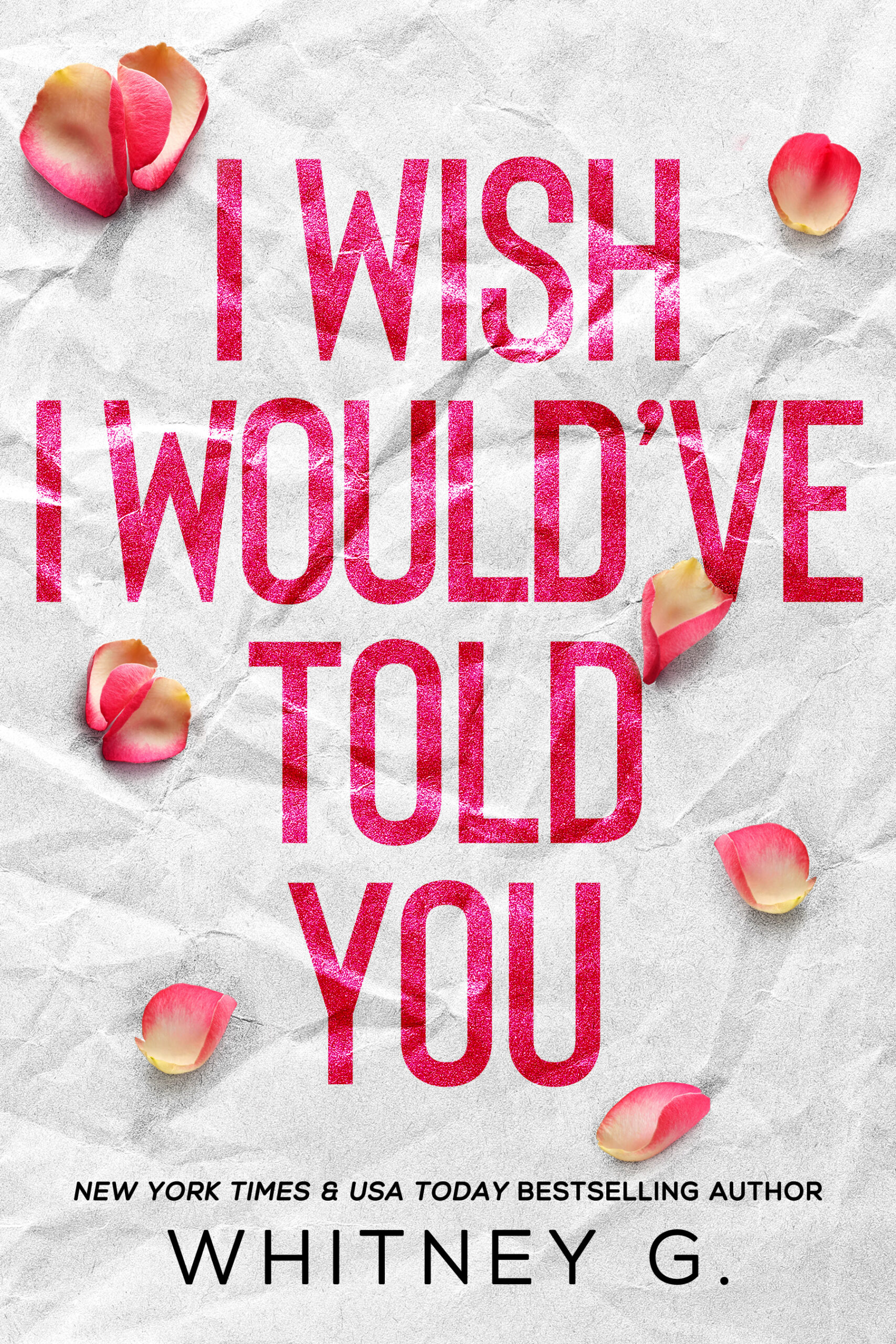 Cover Reveal: I Wish I Would’ve Told You