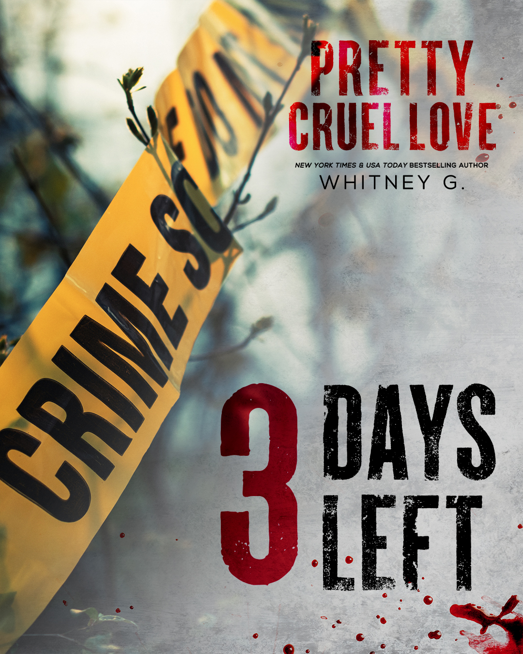 Three Days left until Pretty Cruel Love!