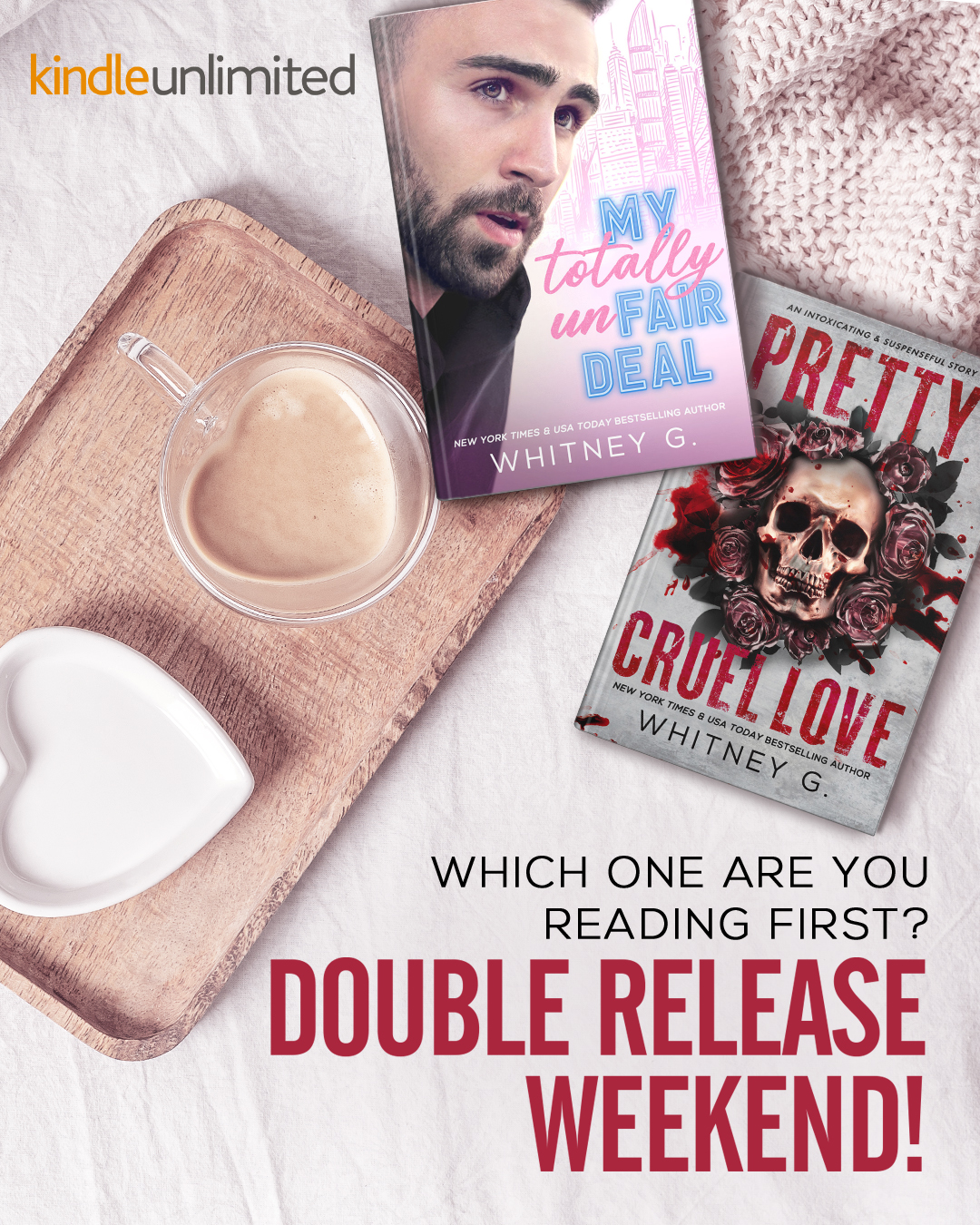 Countdown to Release: Get Ready with Me via Pretty Cruel love + My Totally Unfair Deal (Day 1)