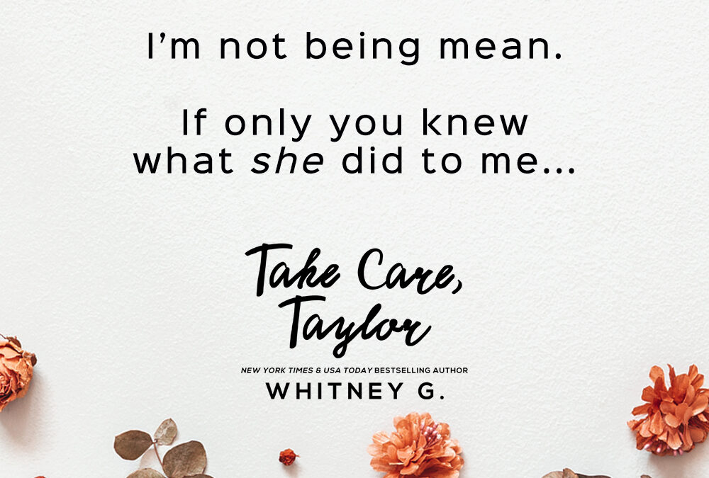 Blurb Reveal: Take Care, Taylor